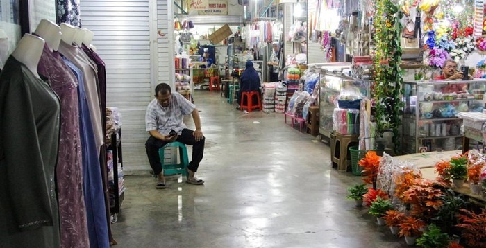 Pedagang pasar ciputat