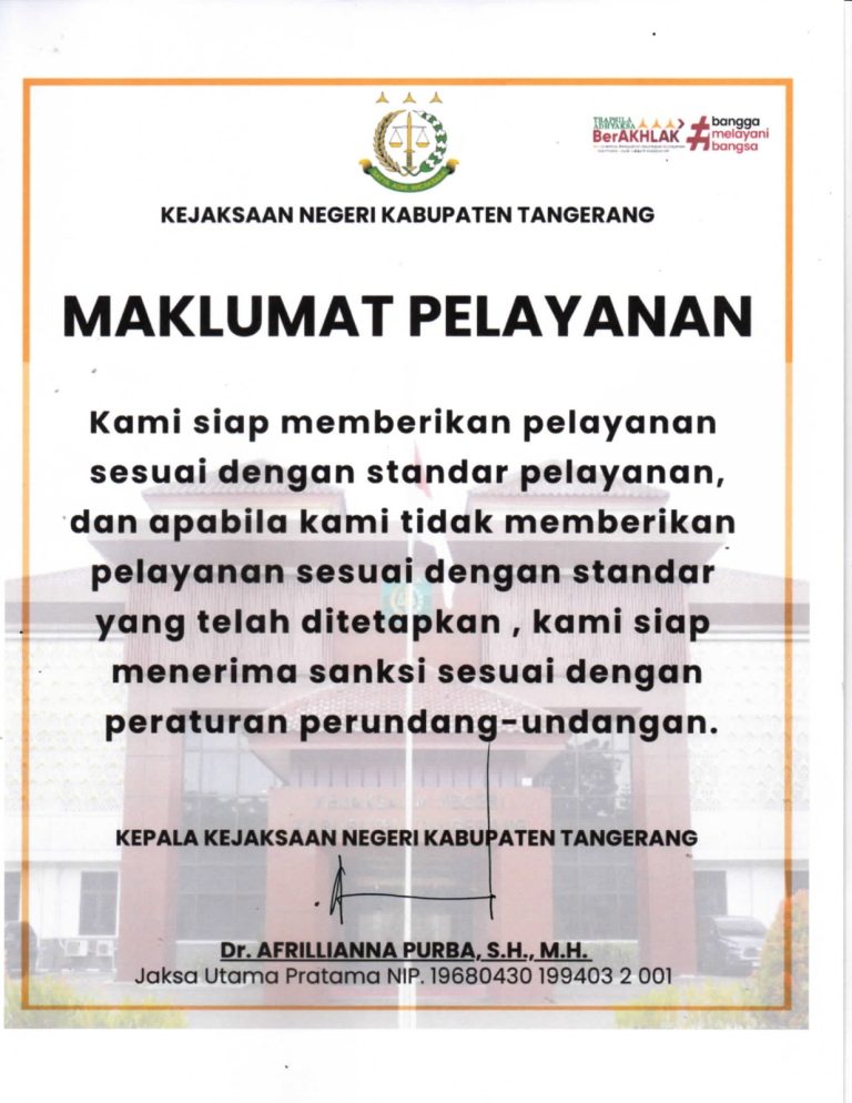 Kajari Kabupaten Tangerang