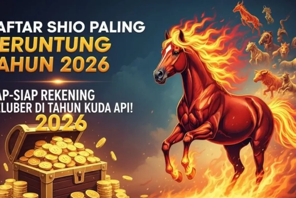 Lima Shio Beruntung di Tahun Kuda Api 2026