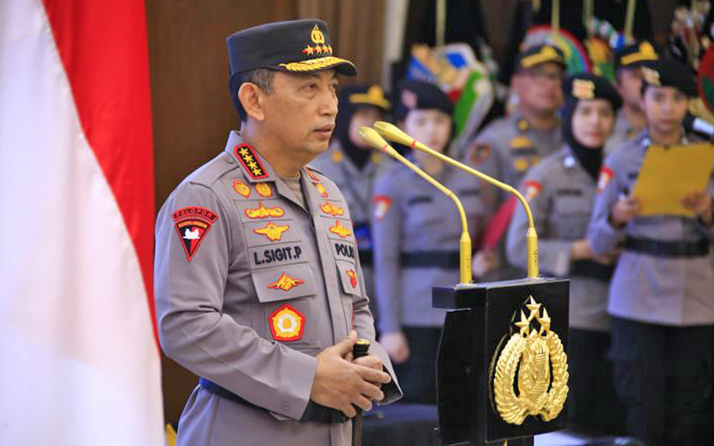 Grafis daftar Kapolda yang mengalami mutasi berdasarkan Surat Telegram Kapolri Mei 2026.