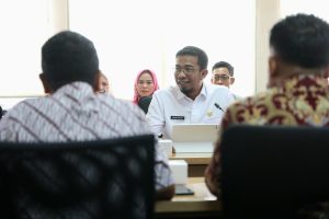 Gedung Dinas PUPR Provinsi Banten di KP3B Serang yang kini sedang dalam proses penilaian skoring kelembagaan untuk dipecah menjadi dua instansi.