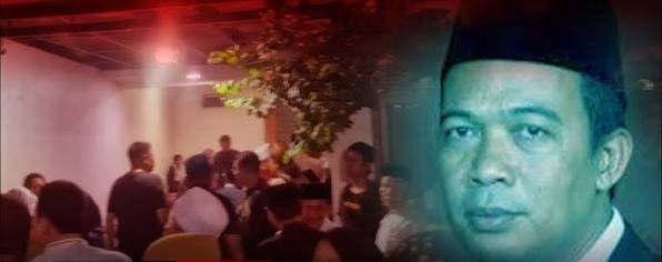 Suasana haru pemakaman Ketua DPRD Kota Tangerang Rusdi Alam di Tempat Pemakaman Keluarga Batuceper.